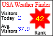 USA Weather Finder Badge